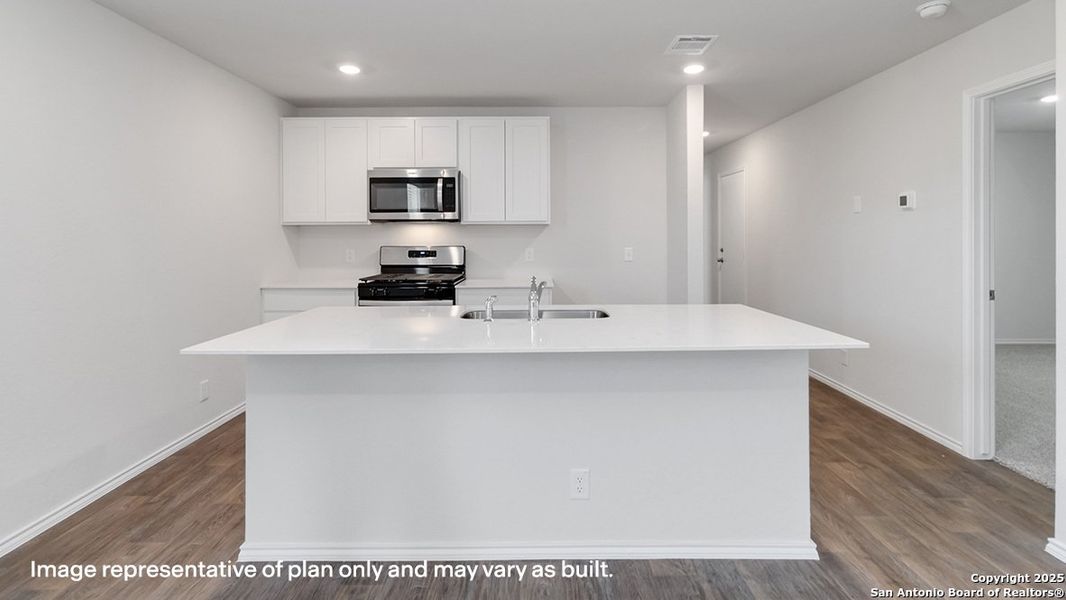 Furnished interior view inside a new home in Riverstone at Westpointe, San Antonio (Image 6).