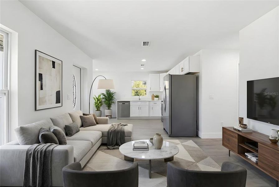Furnished interior view inside a new home in , Port Charlotte (Image 7).