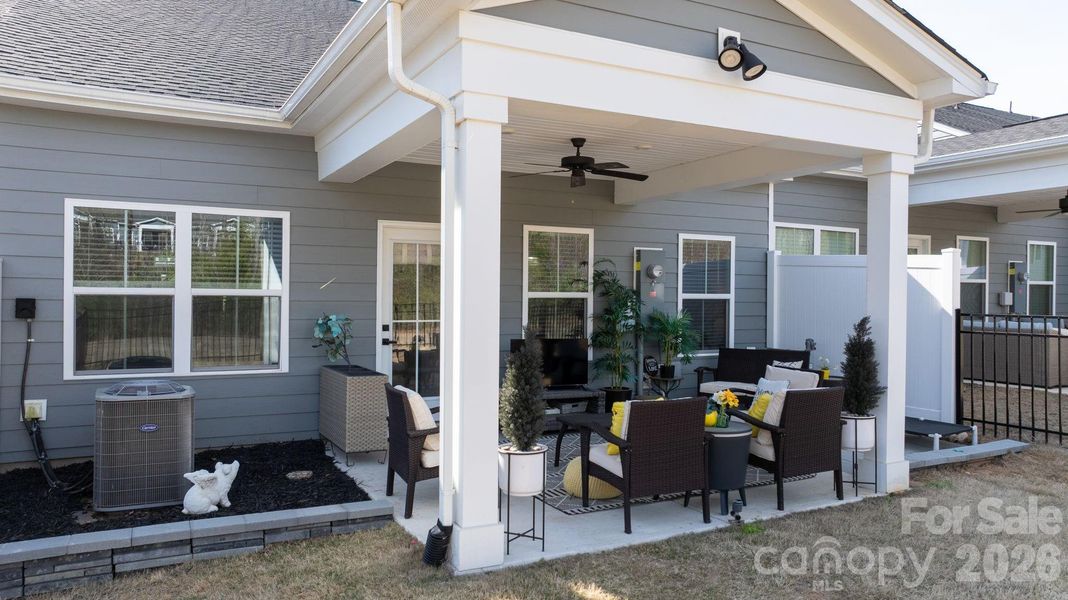 Exterior details and patio area of a home in , Denver (Image 24).