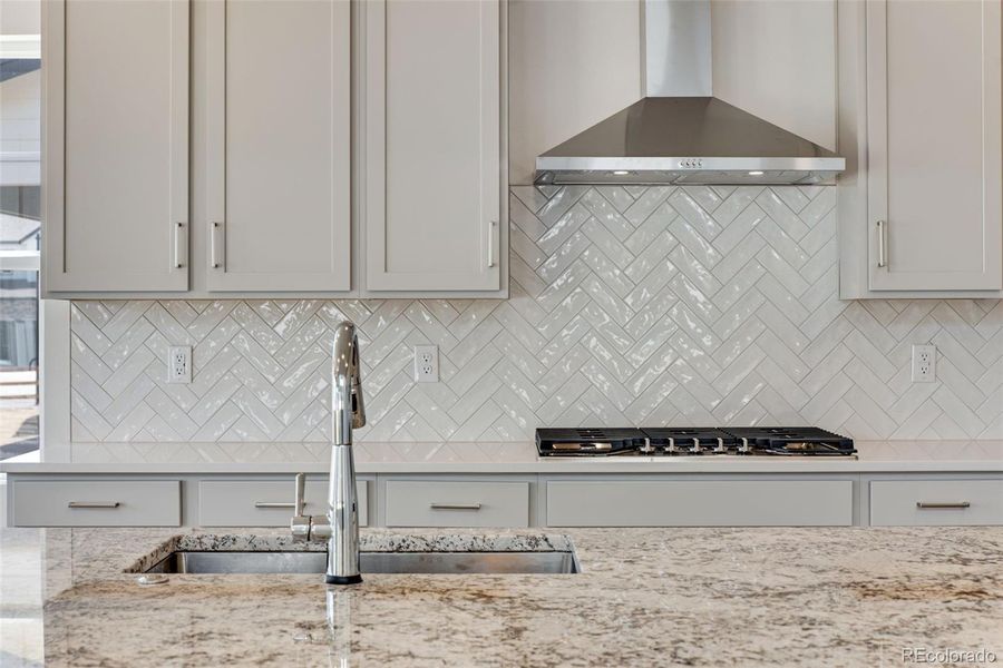 Furnished interior view inside a new home in Prelude at The Aurora Highlands, Aurora (Image 13).