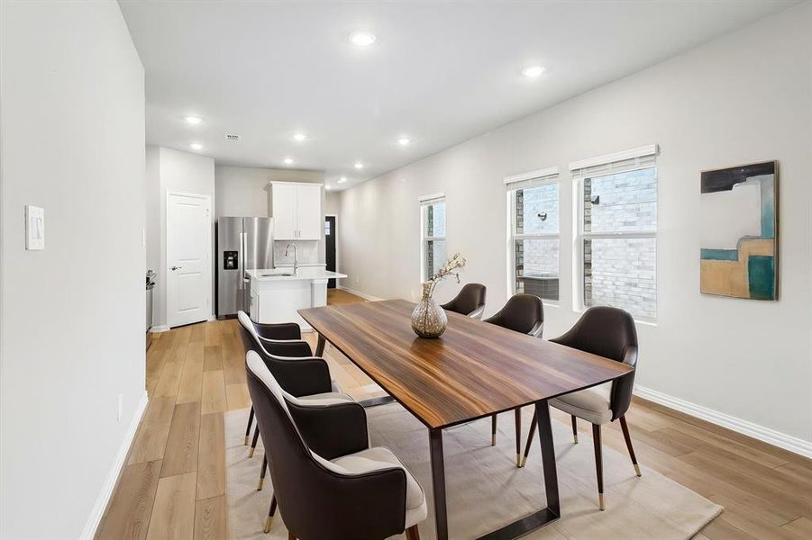 Furnished interior view inside a new home in Southridge - Spring Series, Princeton (Image 6).