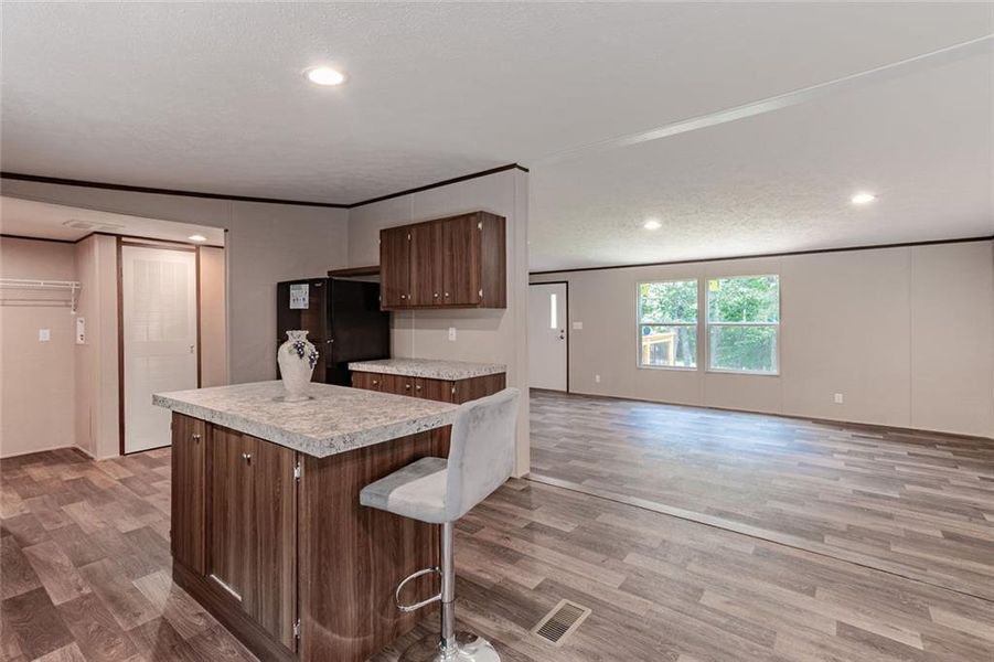 Furnished interior view inside a new home in , Dahlonega (Image 5).
