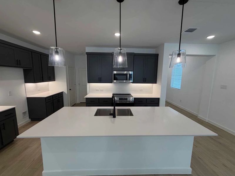 Kitchen Construction Progress featuring the Minimalist Collection