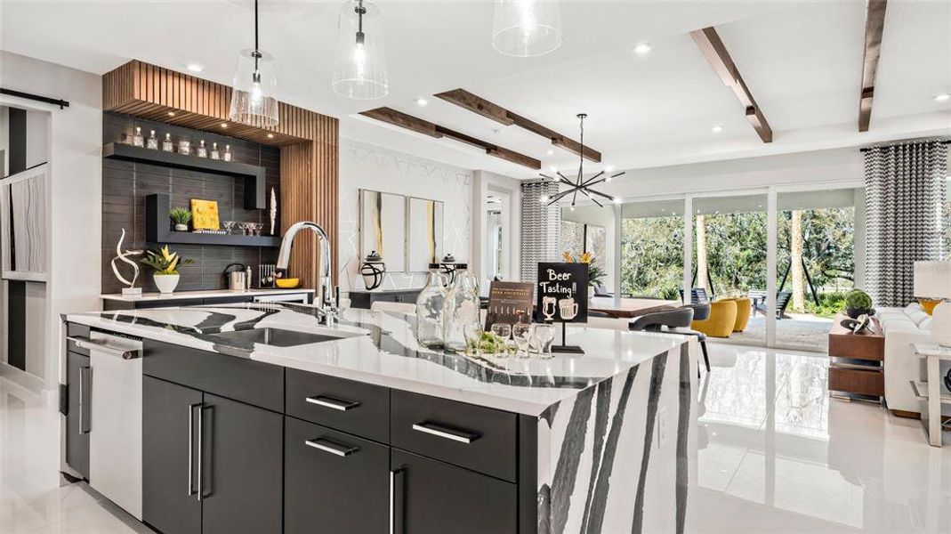 Furnished interior view inside a new home in , Lady Lake (Image 6).