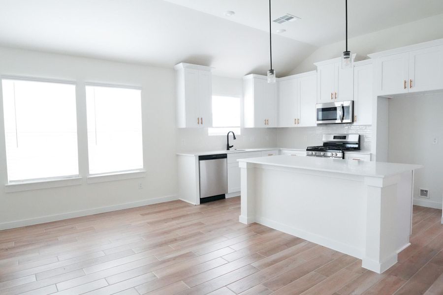 Furnished interior view inside a new home in Foxtail Palms, Manvel (Image 9).