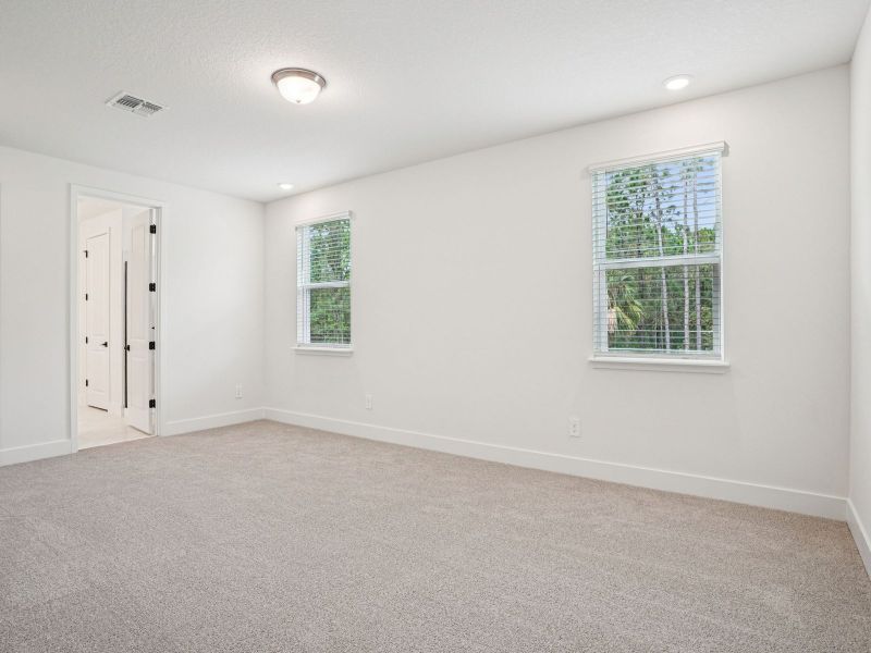 Spacious, unfurnished interior of a new home in Ridgehaven - Signature Series, Ormond Beach (Image 11). Spacious, unfurnished interior of a new home in Ridgehaven - Signature Series, Ormond Beach (Image 11).