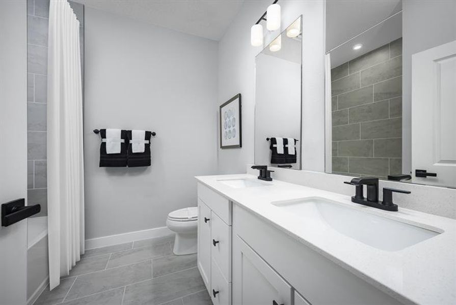 Representative furnished interior of a home built from the Patterson by Ryan Homes in Cedar Landings, Leesburg (Image 15).