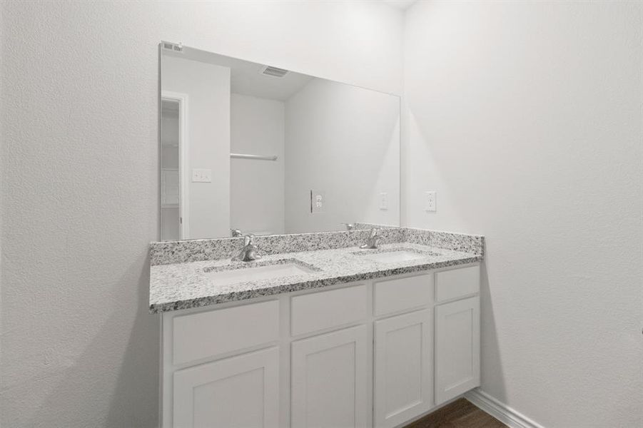 Furnished interior view inside a new home in Retreat at Fossil Creek, Fort Worth (Image 7).