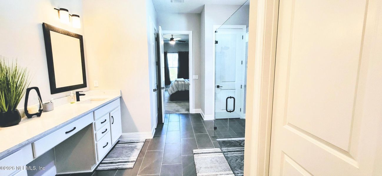 Furnished interior view inside a new home in , St. Johns (Image 41).