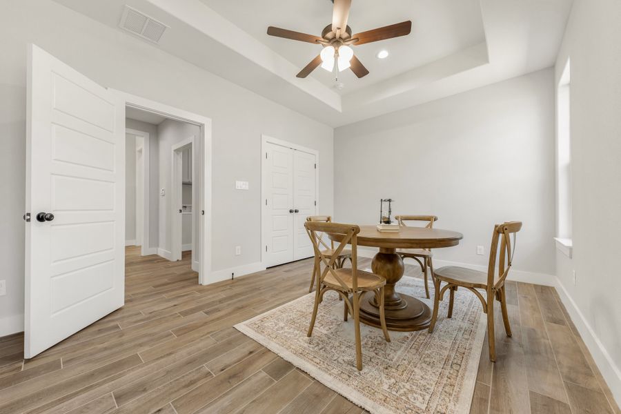Representative furnished interior of a home built from the The Maggie by Reece Homes in Traditions, Bryan (Image 42).