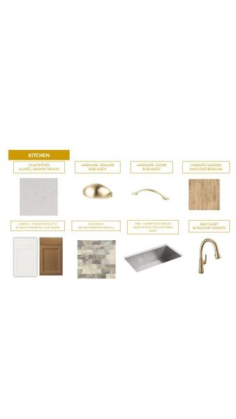 Sample of building materials used in homes in Adalyn Park, Mooresville (Image 4).