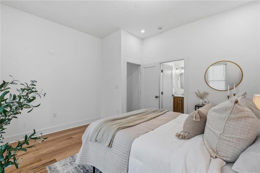 Furnished interior view inside a new home in , Atlanta (Image 15).