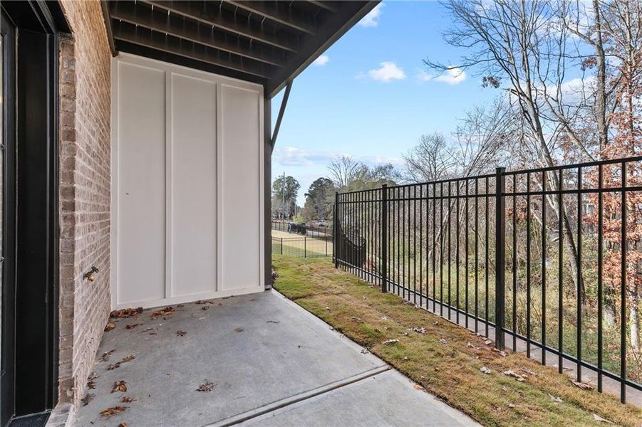 Exterior details and patio area of a home in , Sugar Hill (Image 3).