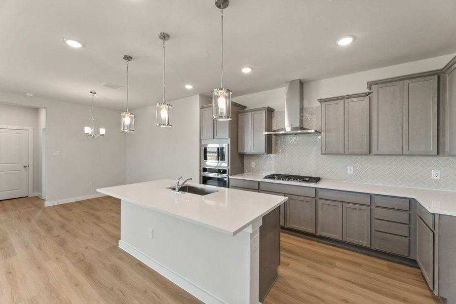 Representative unfurnished interior of a home built from the Poinsettia by Hakes Brothers in Veranda Signature, San Antonio (Image 21). Representative unfurnished interior of a home built from the Poinsettia by Hakes Brothers in Veranda Signature, San Antonio (Image 21).