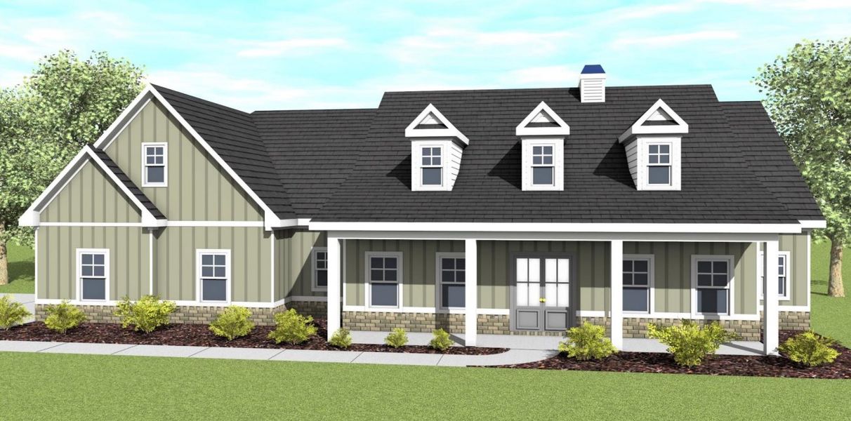 Front exterior of a home in the Wellborn community, located in Newnan, GA (Image 5). Front exterior of a home in the Wellborn community, located in Newnan, GA (Image 5).