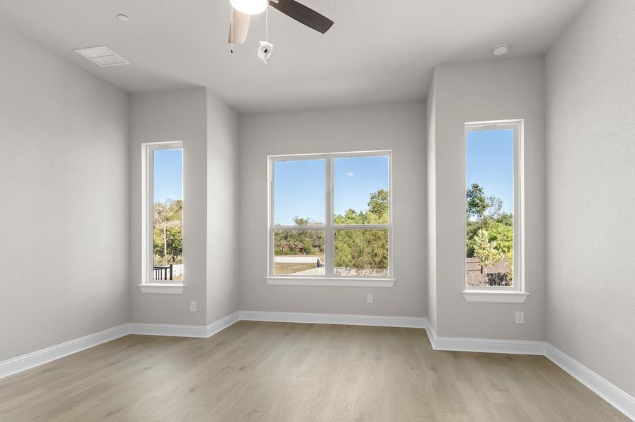 Spacious, unfurnished interior of a new home in Cross Creek, Cedar Park (Image 20).