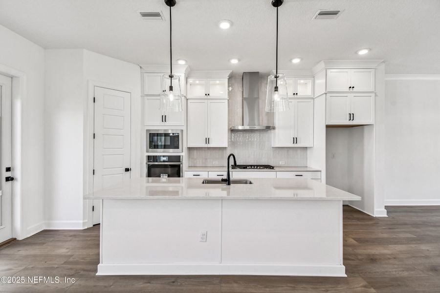 Furnished interior view inside a new home in , Jacksonville (Image 3).
