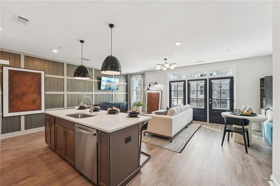 Spacious with tons of natural light