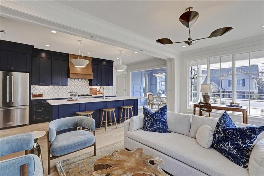Furnished interior view inside a new home in , Gainesville (Image 9).