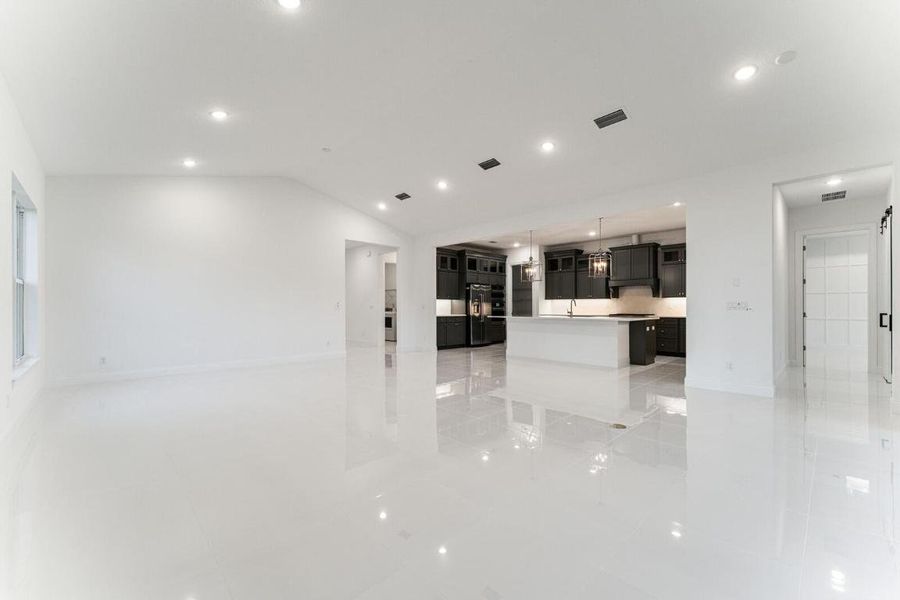 Dining Area, Great Room and Kitchen