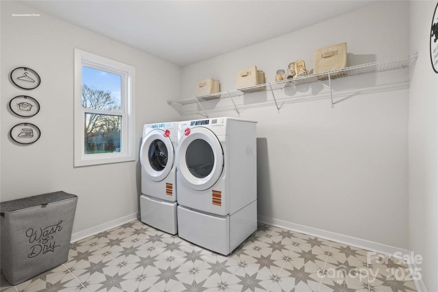 Furnished interior view inside a new home in Sanctuary at Southgate, Indian Trail (Image 26).