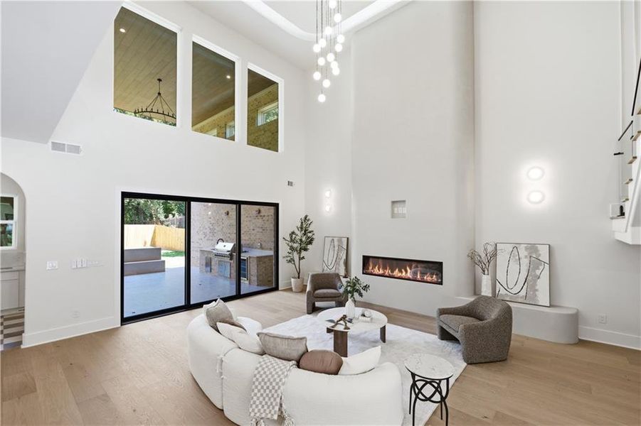 Furnished interior view inside a new home in , Lawrenceville (Image 70).