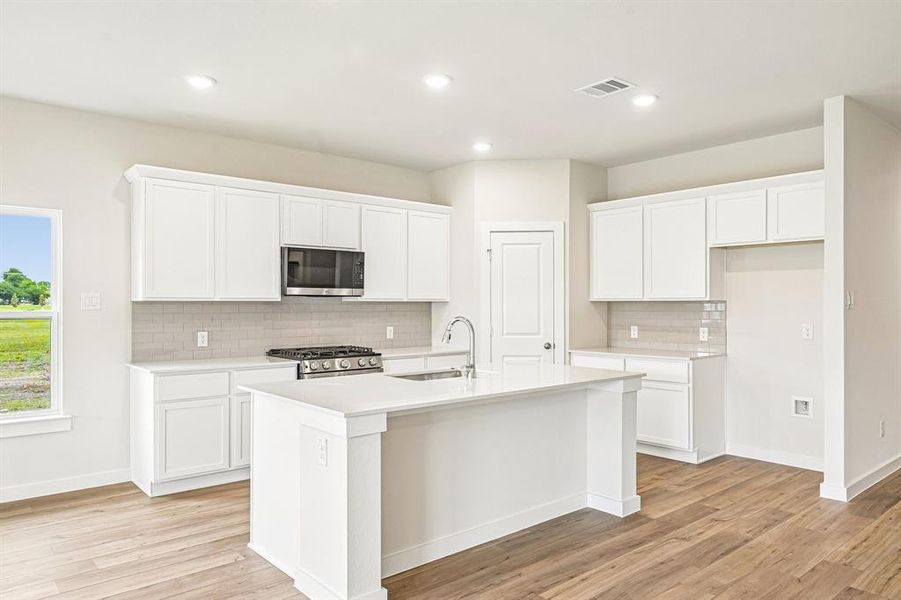 Furnished interior view inside a new home in Overland Grove, Forney (Image 8).