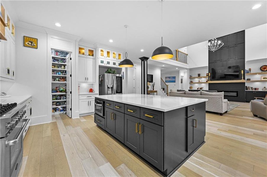 Furnished interior view inside a new home in , Buford (Image 12).