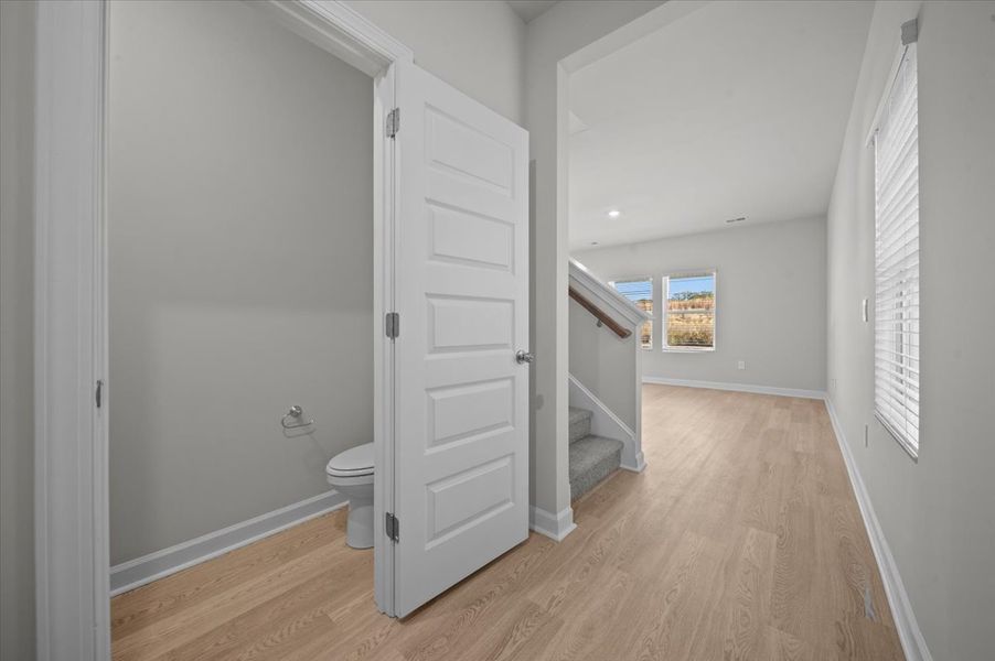 Spacious, unfurnished interior of a new home in Village at White Pine, Pendleton (Image 14). Spacious, unfurnished interior of a new home in Village at White Pine, Pendleton (Image 14).