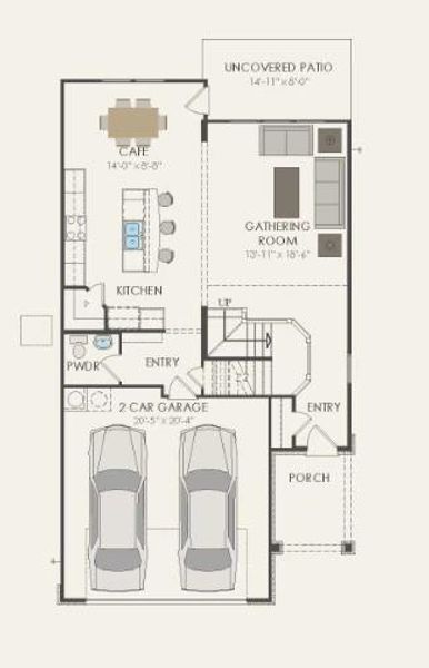 Pulte Homes, Gordon floor plan