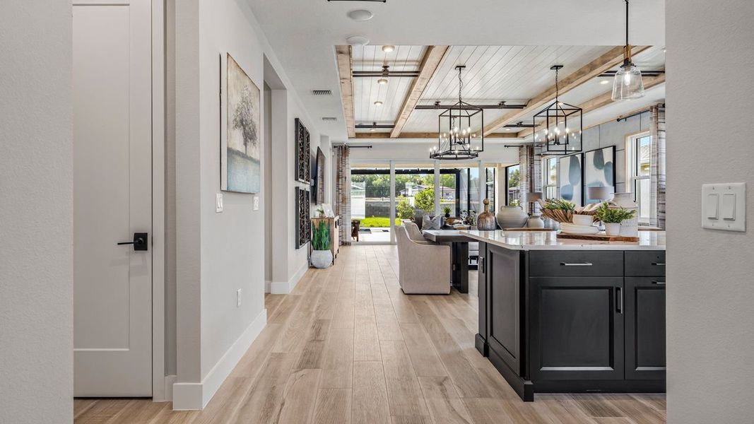 Foyer to Great Room