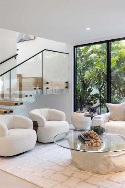 Furnished interior view inside a new home in , Miami (Image 11). Furnished interior view inside a new home in , Miami (Image 11).