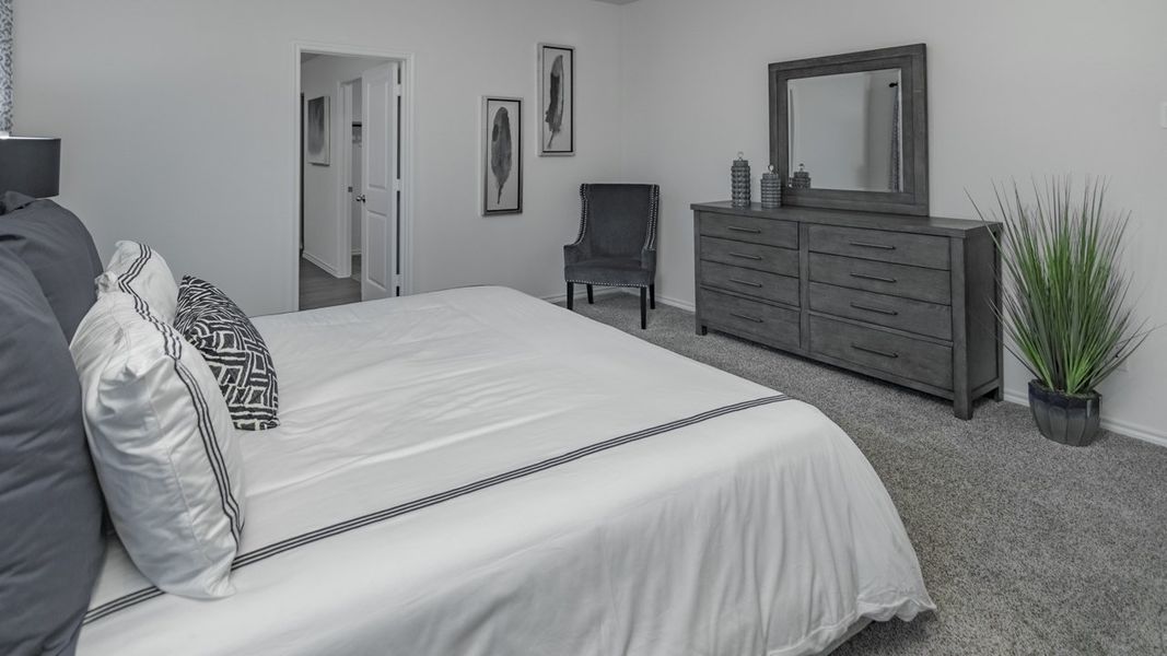 Furnished interior view inside a new home in Valor Farms, Royse City (Image 5).
