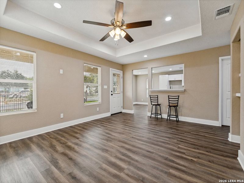 Spacious, unfurnished interior of a new home in , San Antonio (Image 9). Spacious, unfurnished interior of a new home in , San Antonio (Image 9).