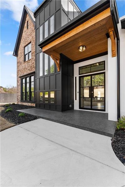 Exterior details and patio area of a home in , Loganville (Image 42). Exterior details and patio area of a home in , Loganville (Image 42).