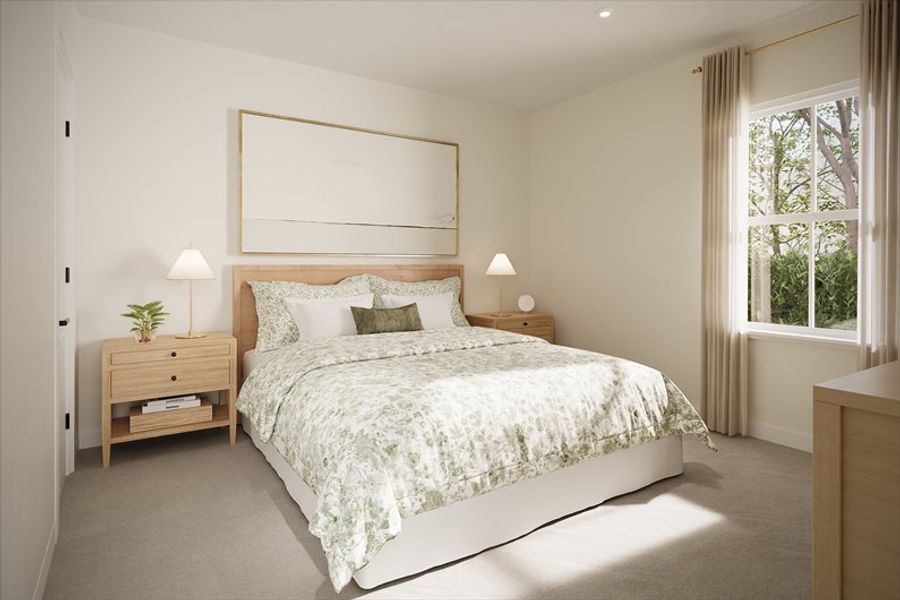 Representative furnished interior of a home built from the Meridian by Ryan Homes in Grande Dunes North Village, Longs (Image 4).