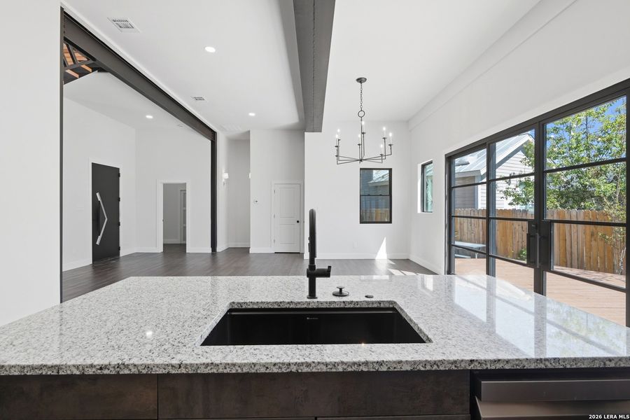 Furnished interior view inside a new home in , San Antonio (Image 8).