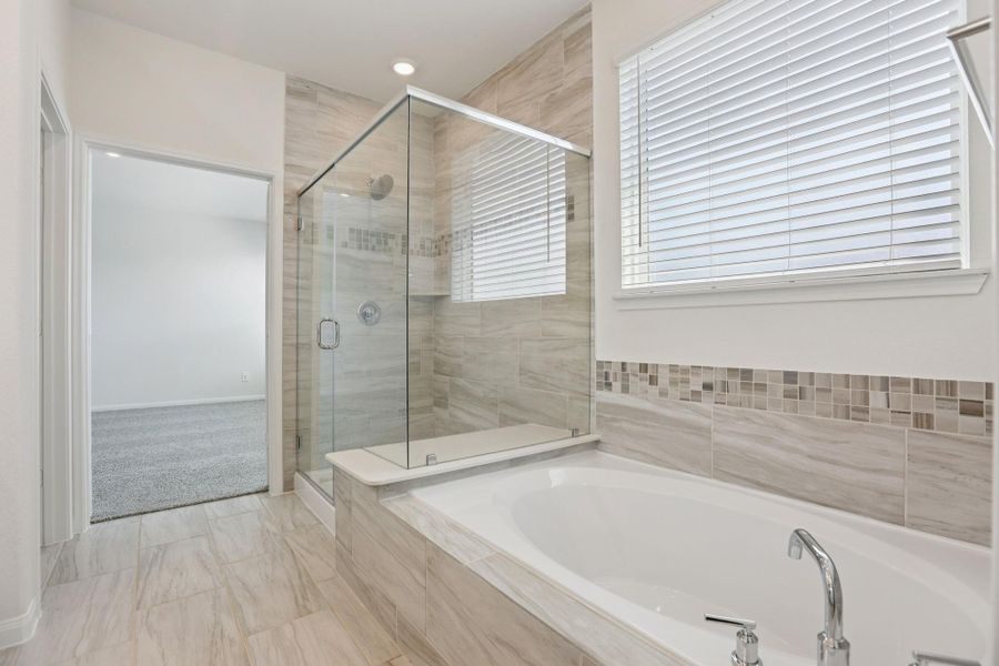 Furnished interior view inside a new home in Kemah Crossing - Luxe Series, Kemah (Image 18). Furnished interior view inside a new home in Kemah Crossing - Luxe Series, Kemah (Image 18).