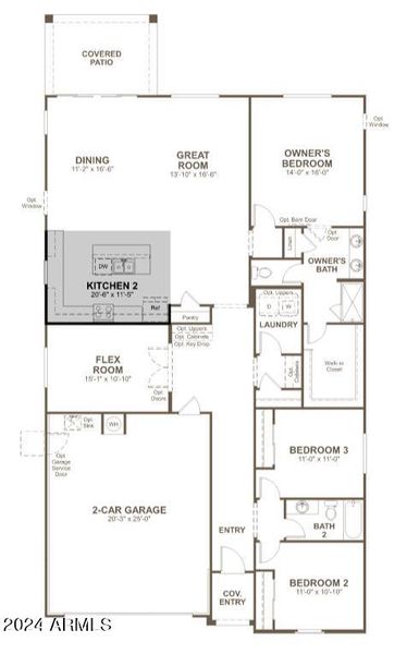 RED III - Lot 669 - Agate - Floor Plan