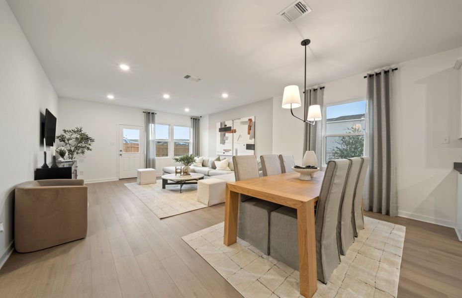 Dining off of the Gatherings Room Dining off of the Gatherings Room