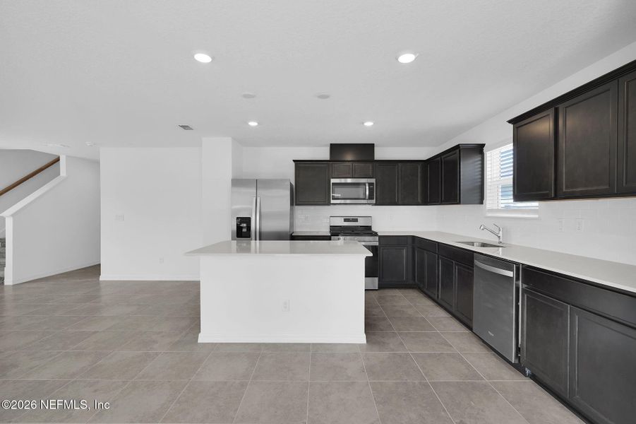 Furnished interior view inside a new home in Wells Landing, Jacksonville (Image 17).