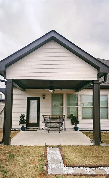 Exterior details and patio area of a home in , Homer (Image 3). Exterior details and patio area of a home in , Homer (Image 3).