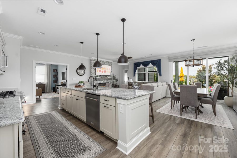 Furnished interior view inside a new home in , Denver (Image 16).