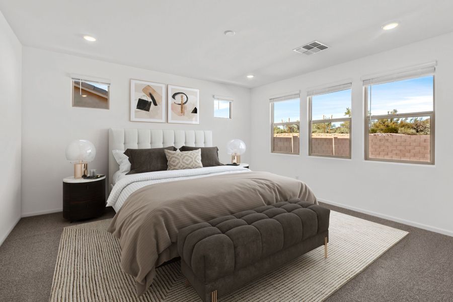 Furnished interior view inside a new home in Montelena, Marana (Image 7).