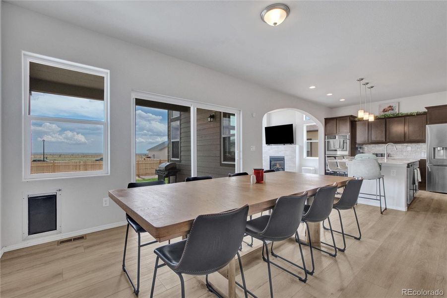 Furnished interior view inside a new home in , Peyton (Image 14).