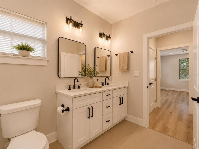 Furnished interior view inside a new home in , St. Petersburg (Image 11).