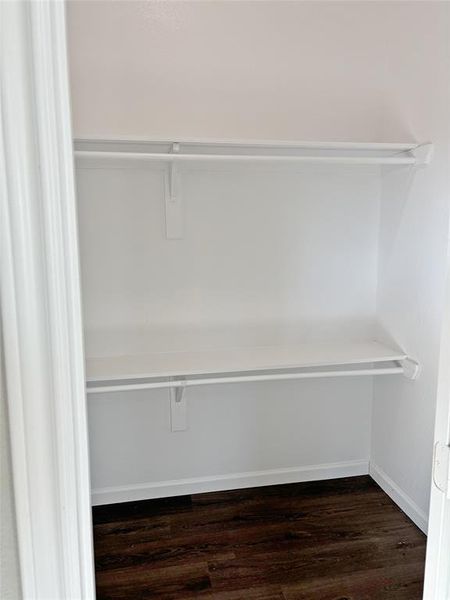 View of closet