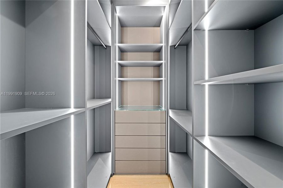 Furnished interior view inside a new home in , Miami Beach (Image 44).