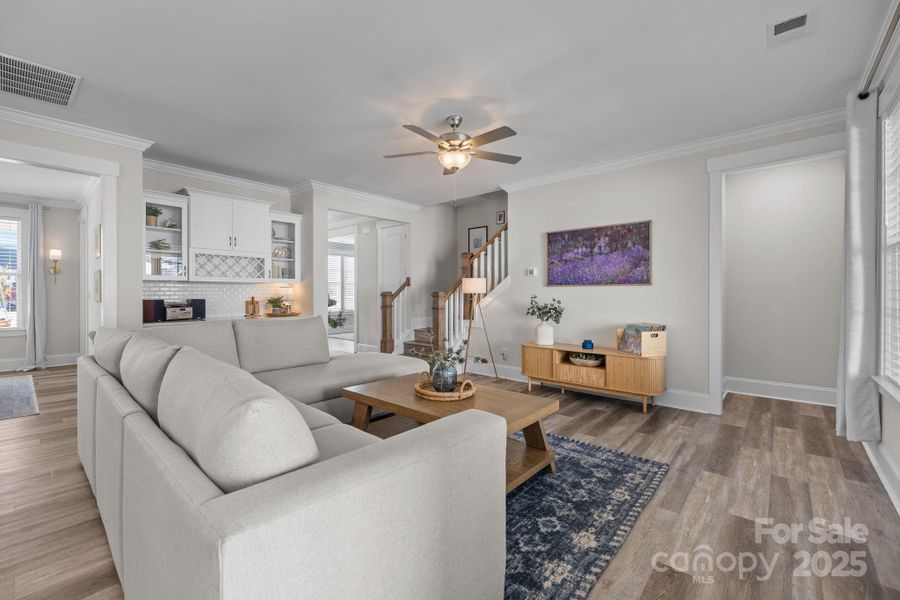 Furnished interior view inside a new home in Riverwalk, Rock Hill (Image 10).