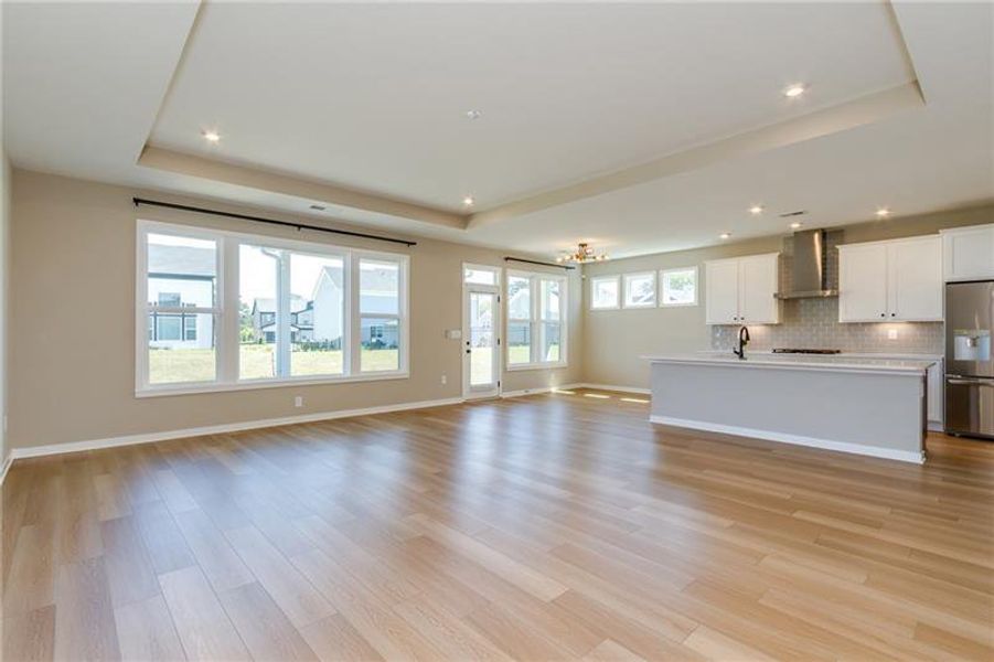 Spacious, unfurnished interior of a new home in Sweetbay Farm, Lawrenceville (Image 53).